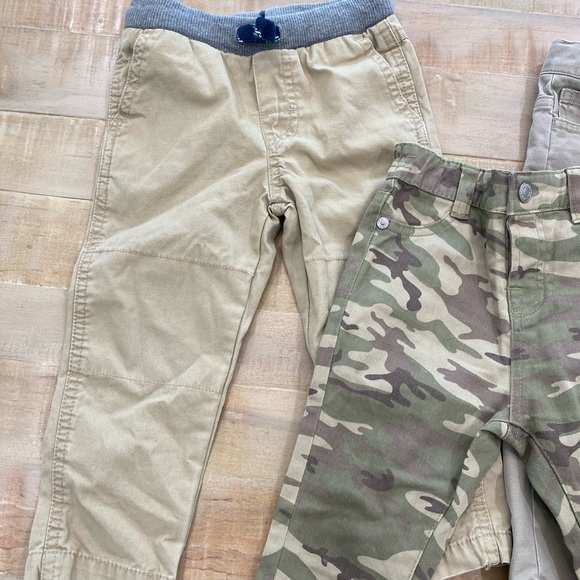 boys CARTERS 7 seven Vineyard Vines toddler jeans pants khakis pull on camo army - Picture 4 of 12
